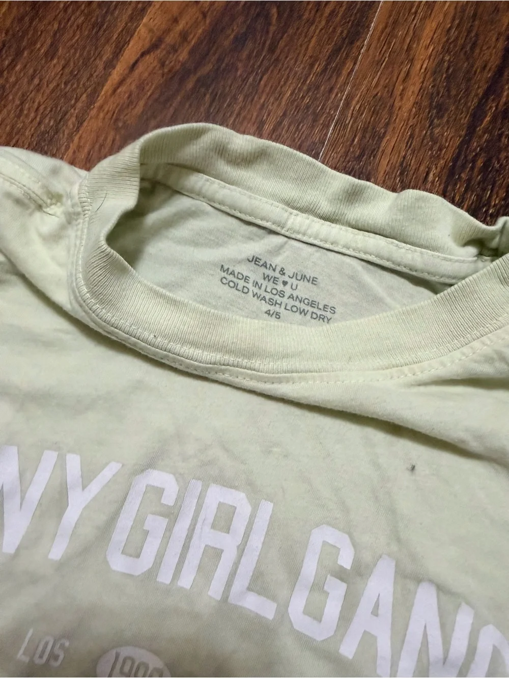 Tiny Girl Gan Short Sleeve Kids Graphic Tee